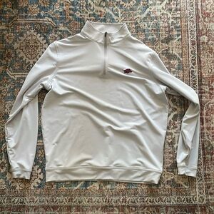 Men’s Peter Millar Arkansas Razorbacks Logo 1/4 Quarter Zip Pullover Medium